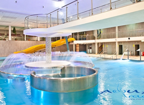Užite si skvelú zábavu s celodenným vstupom pre 2 osoby a deti do AquaRelax Dolný Kubín.