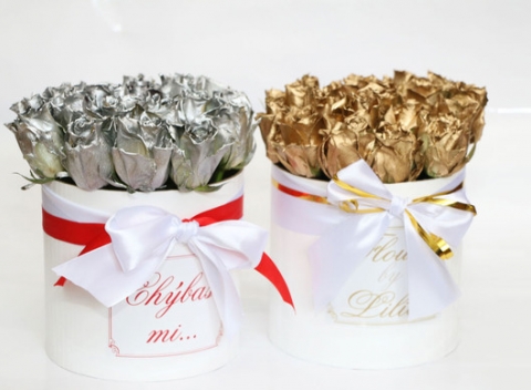 Box plný ruží pre každú príležitosť. Záplava kvetín, ktorá poteší každú ženu.