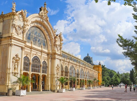 Mariánské Lázně pri Spievajúcej fontáne v Hoteli Paris *** s raňajkami a liečebnými procedúrami.