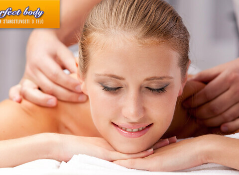 Antistresová masáž pre komplexné uvoľnenie tela v salóne Perfect Body.