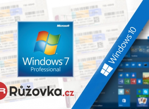 Oficiálny operačný systém Microsoft Windows 7 Professional OEM + upgrade zadarmo na Windows 10.