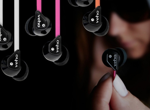 Štýlové slúchadlá zn. Veho 360° pre všetkých milovníkov skvelého zvuku.