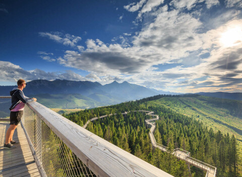 Elegantné ubytovanie v penzióne Mountain Resort River s polpenziou,aj počas leta.