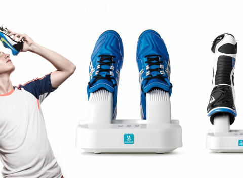 Automatický ozónový sušič s dezinfekciou proti vlhkosti v topánkach (poštovné v cene).