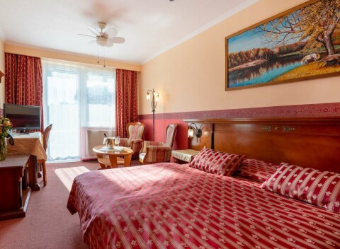 Grand Hotel Sergijo Residence**** s možnosťou privátneho wellness, masáže a romantickej večere.