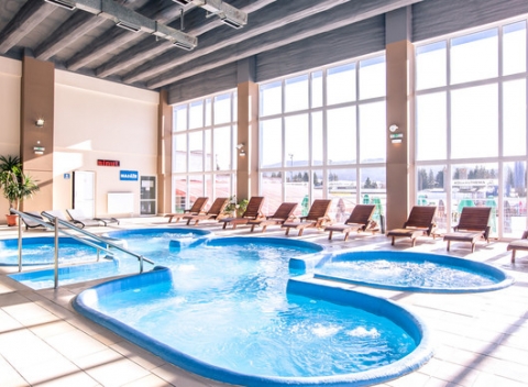 Celodenný vstup vrátane moderného saunového sveta do Aquaruthenia Svidník.