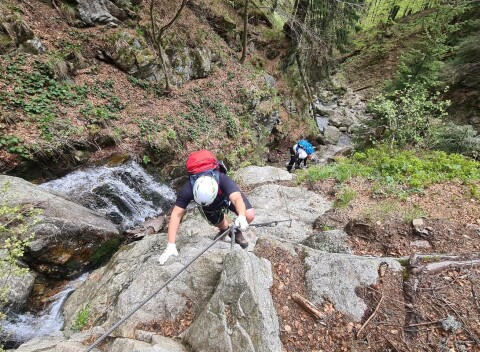 Via ferrata Martinské hole s certifikovaným horským sprievodcom.
