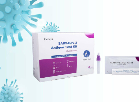Antigénové COVID−19 testy (rôzne balenia). Rýchly test na detekciu antigénu Covid-19.