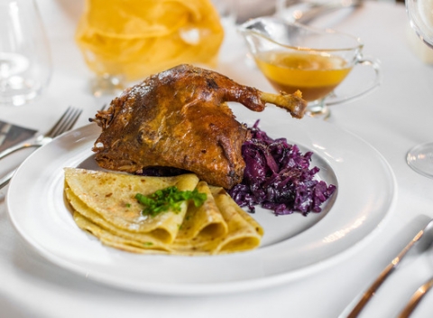 Gurmánske kačacie hody v hoteli Hradná Brána **** priamo pod hradom Devín.