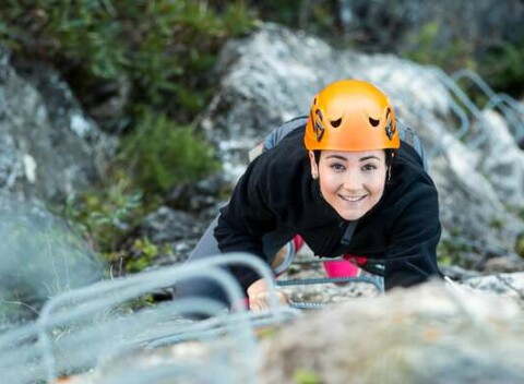 Cube Adventure vám zapožičia vybavenie od renomovaných výrobcov a značiek - ferratový set.