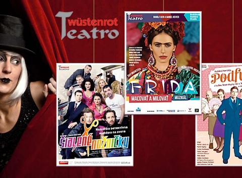Vstupenky na predstavenia divadla Teatro Wüstenrot v Bratislave podľa vlastného výberu.