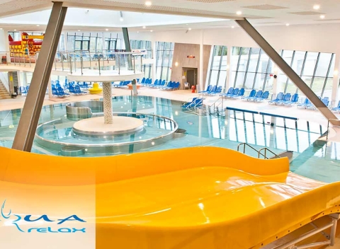 3 hodiny alebo celý deň v Aquaparku AquaRelax v Dolnom Kubíne - ideálne miesto pre rodiny s deťmi!