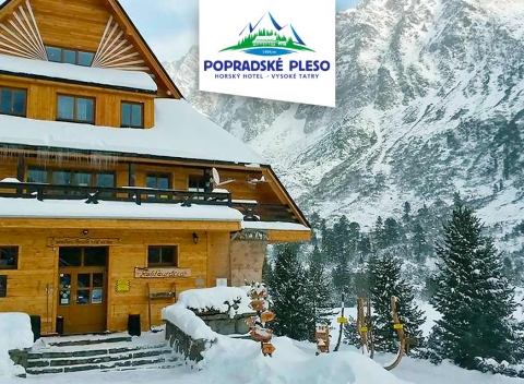 Vysoké Tatry: Zasnežená idylka v Horskom hoteli Popradské pleso s plnou penziou a wellness.