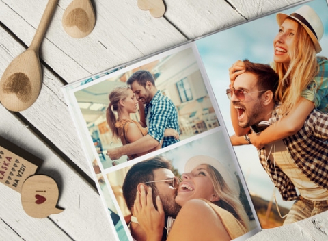 40-stranová fotokniha s tvrdými doskami. Vaše najkrajšie spomienky v nádhernej fotoknihe.