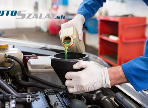Nech vám motor v aute lepšie maže – výmena oleja a filtrov s materiálom.