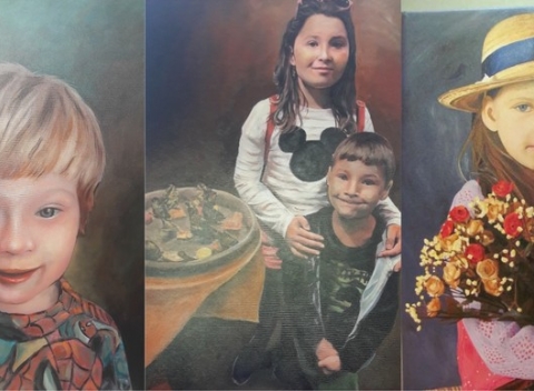 Ručne maľované obrazy podľa vami dodanej predlohy. Niektoré okamihy si záslužia jednoducho viac.