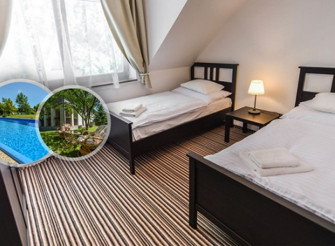 Pobyt v nových rodinných apartmánových domoch Platán s wellness na brehu jazera pri Dunajskej Strede.