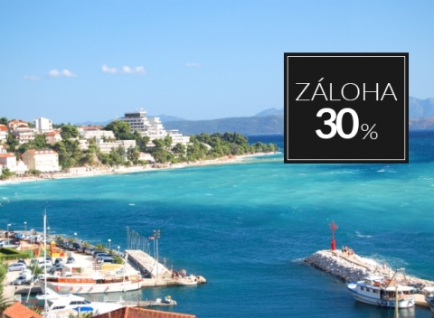 Relax v obľúbenom letovisku Podgora pri azúrovom Jadranskom mori v Hoteli Podgorka.