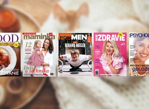 Ročné predplatné časopisov pre celú rodinu - na výber až zo 6 titulov.