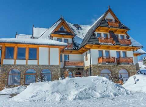 Poľské Tatry v Hoteli Redyk Ski&Relax *** s polpenziou, wellness centrom a zľavou do termálov.
