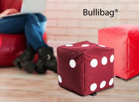Sedacie kocky nemeckej značky BulliBag, ideálne do detskej izby, na terasu či do obývačky.