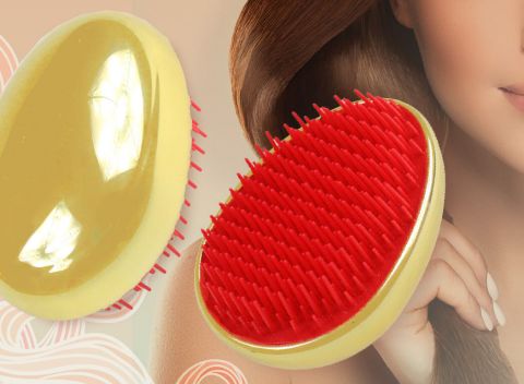 Tangle Brush - kefa na vlasy, s ktorou bude česanie a rozčesávanie hračka.