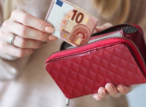 Dámska peňaženka na zips v 3 štýlových farbách - povinný doplnok do každej kabelky.