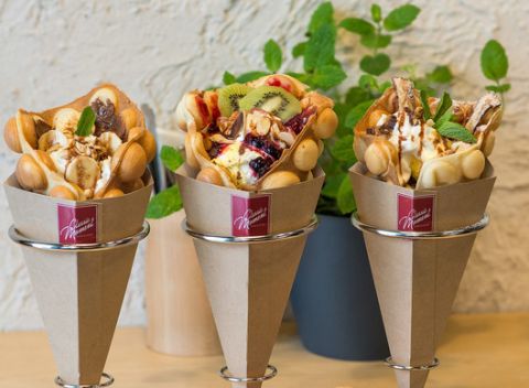Bubbblinkové wafle s kávou alebo čajom na Obchodnej – jediné na Slovensku!