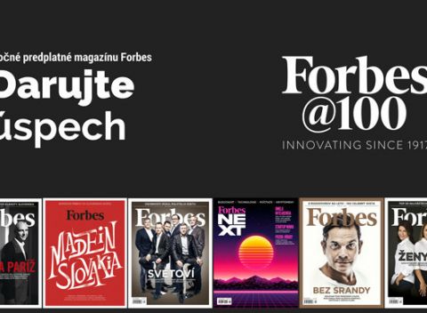 Vaša celoročná dávka inšpirácie: FORBES 12 vydaní + digi + 4 špeciálne vydania.