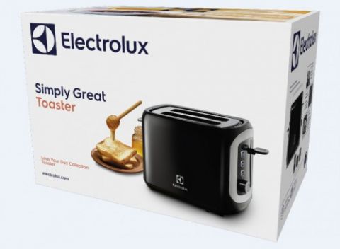 Hriankovač Electrolux EAT 3300 s elektronickou reguláciou výkonu a funkciou rozmrazovania.