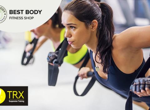 TRX PRO tréningová pomôcka pre funkčný tréning s vlastným telom - možnosť prevziať osobne v Eurovea.