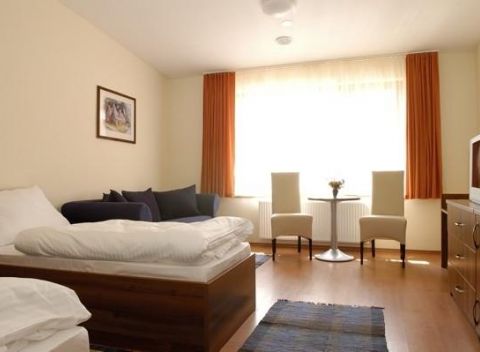 Navštívte hotel Panoráma na úpätí vrchu Červená veža v Piešťanoch. V ponuke wellness so saunou a vírivkou.