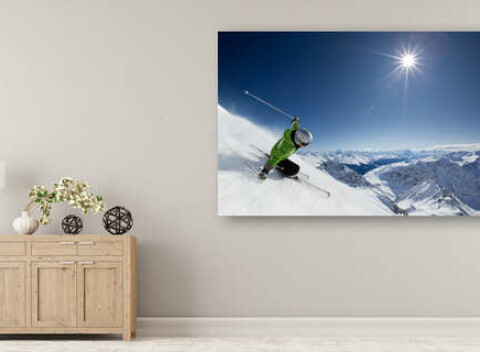 Fotoobraz na drevenom klinovom ráme ako osobitý bytový doplnok aj originálny darček pre blízkych.