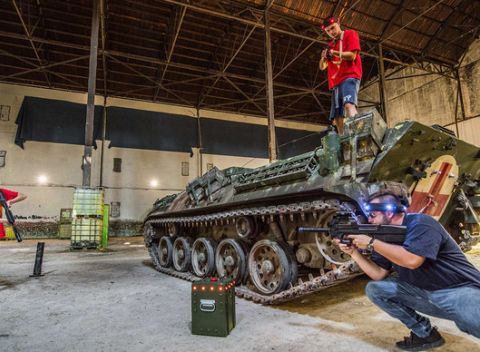 Akčná hra Laser Tag s najmodernejším systémom na Slovensku. Neopísateľný adrenalín na mega veľkej ploche.