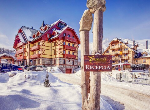 Vysoké Tatry pod Lomnickým štítom Aplend Hotel Kukučka **** s wellness, raňajkami a voucherom