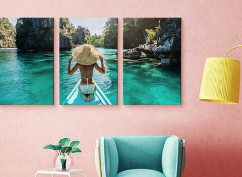 Trojité fotoplátno alebo koláž fotografií na plátne - unikátne vyobrazenie vašich zážitkov