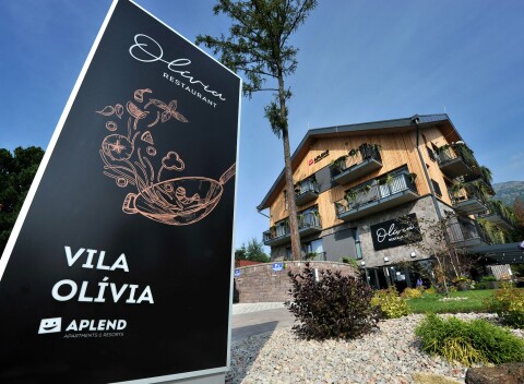 Vysoké Tatry: Pobyt v Novom Smokovci v Aplend Vile Olívia v luxusnom apartmáne s raňajkami