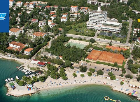 Chorvátsko: letná dovolenka vo Vile Skoko** len 100 m od pláže v Crikvenici s polpenziou.