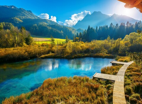 Slovinsko pri Triglavskom národnom parku v Hoteli Kompas **** s polpenziou a bazénmi + program