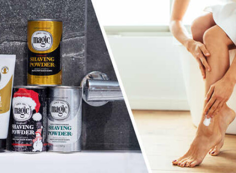 Magický prášok na holenie bez žiletky a NOVINKA, ktorú netreba miešať ani s vodou