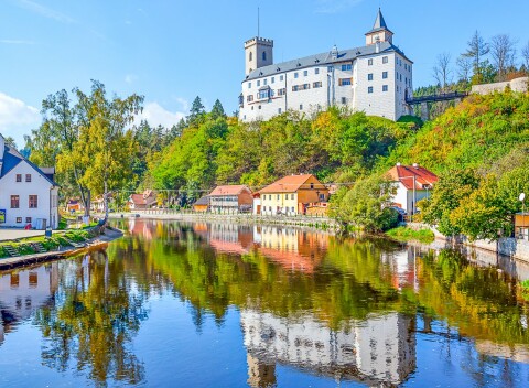 Šumava pod hradom Rožmberk: Hotel U Martina *** s polpenziou, gurmánskou večerou a balíčkom dobrôt