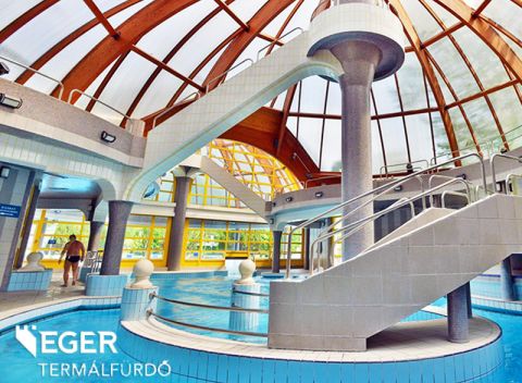 Exkluzívny Eger v hoteli pri zámku s wellness, vstupom do termálnych kúpeľov a polpenziou.