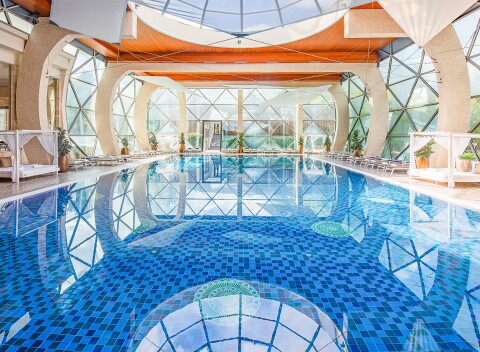 Sárvár: 5* Spirit Hotel Thermal Spa s neobmedzeným termálnym wellness s 22 bazénmi + Saunový svet a polpenzia