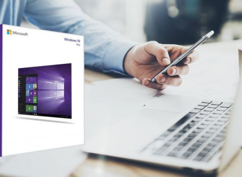 Windows 10 Professional, fyzická licencia – operačný systém pre firmy a náročnejších užívateľov.