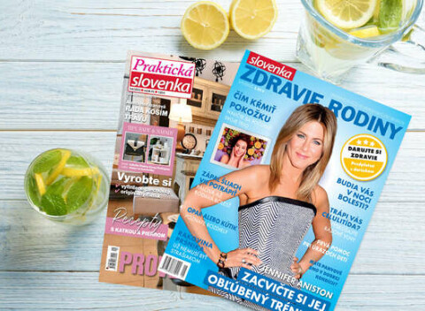 Ročné predplatné dvojmesačníka Praktická Slovenka alebo Zdravie rodiny