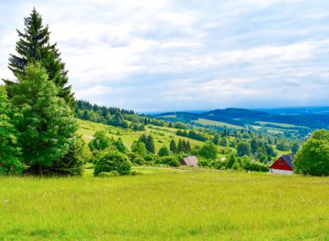 Turistika a cyklovýlety v Orlických horách s ubytovaním v Chate pod Sjezdovkou s polpenziou a wellness.