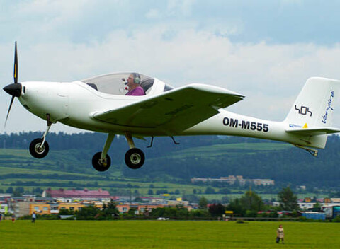 Lietanie s možnosťou pilotovania na skúšku - skvelý zážitok na celý život