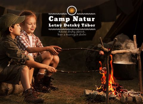 Nové priateľstvá a zážitky: CampNatur – prázdninový tábor v Kremnických horách.