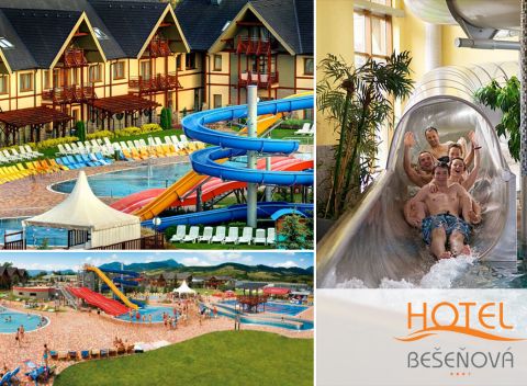 Hotel Bešeňová*** ako perfektné miesto na slovenskú dovolenku priamo v areáli vodného parku.