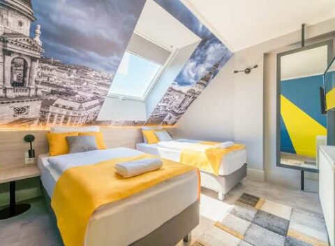 Jeden z najnovších hotelov v centre Budapešti - populárny Impulso Fashion Hotel****